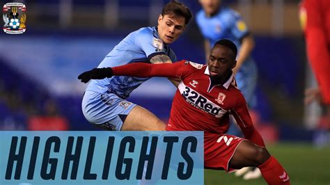 middlesbrough vs coventry highlights